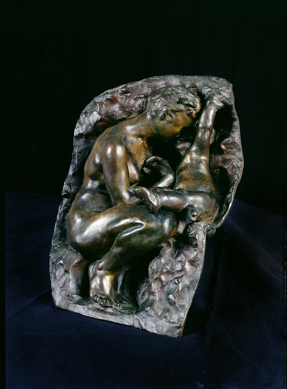 Grottan (brons) av Auguste Rodin