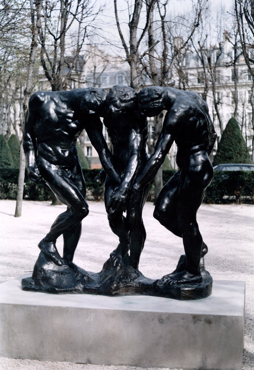 The Three Shades, 1881 (brons) av Auguste Rodin