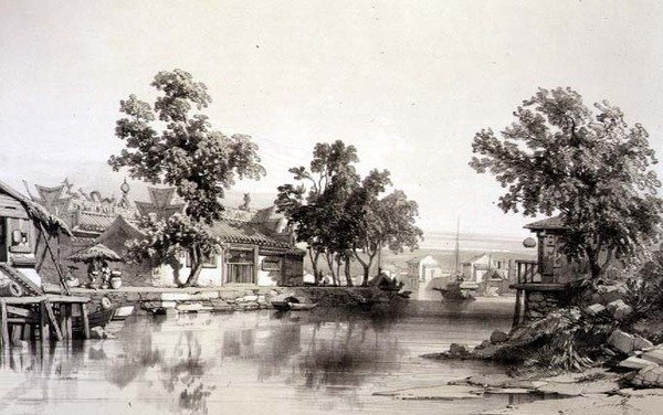 Templet och kanalen i Honan, plåt 29 från 