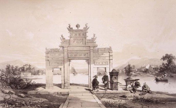 Triumfbåge på Macao-Kantonkanalen, plåt 19 från 