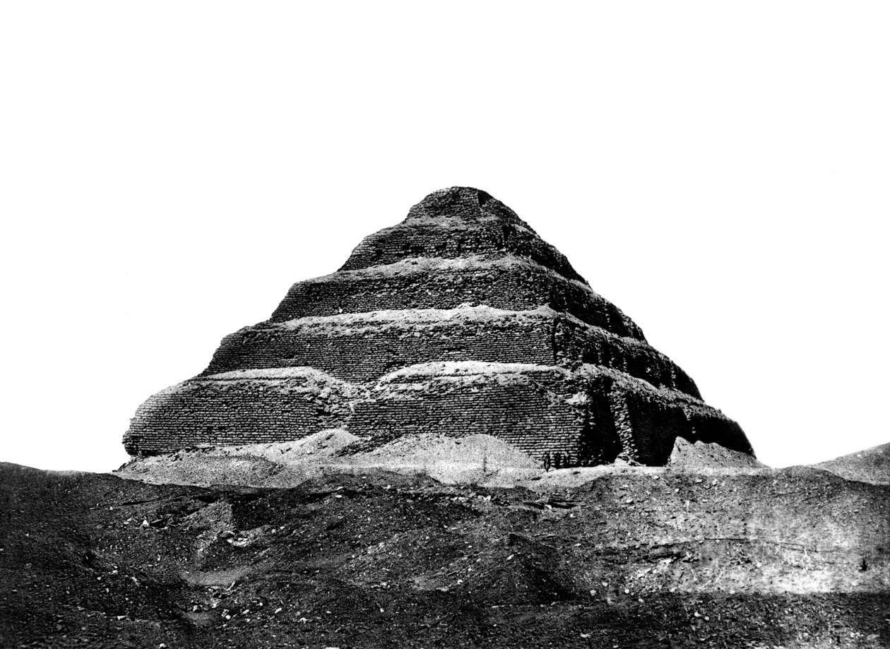 Memphis Saqqara, Egypten, 1893 av Auguste Edouard Mariette