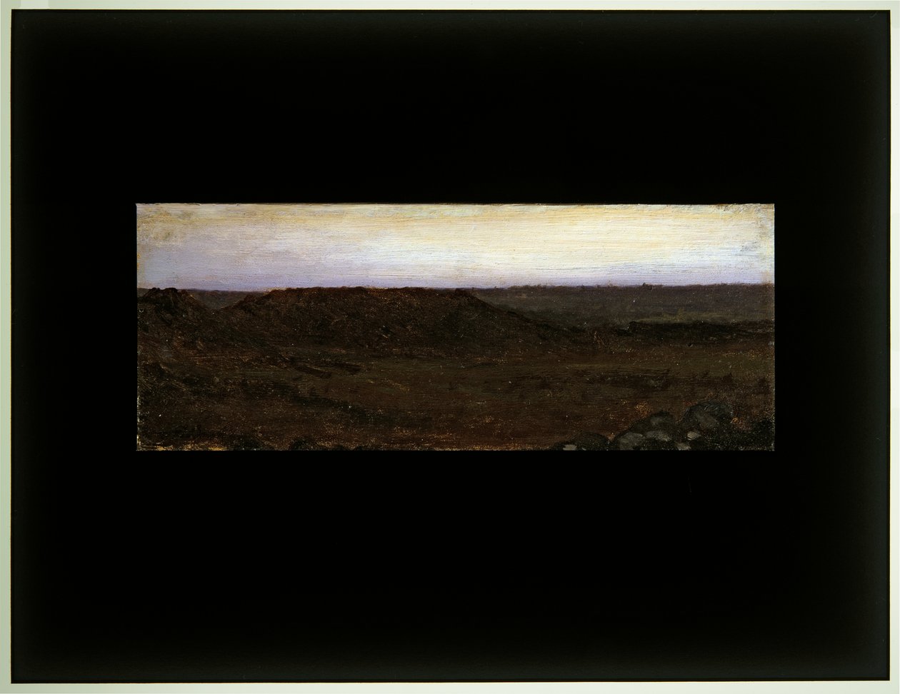 Två landskap av Auguste Francois Bonheur