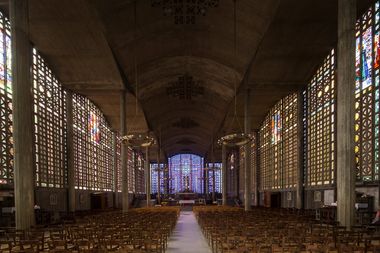 Kyrkan Vår Fru av Tröst av Auguste & Gustave (1876 1952) Perret