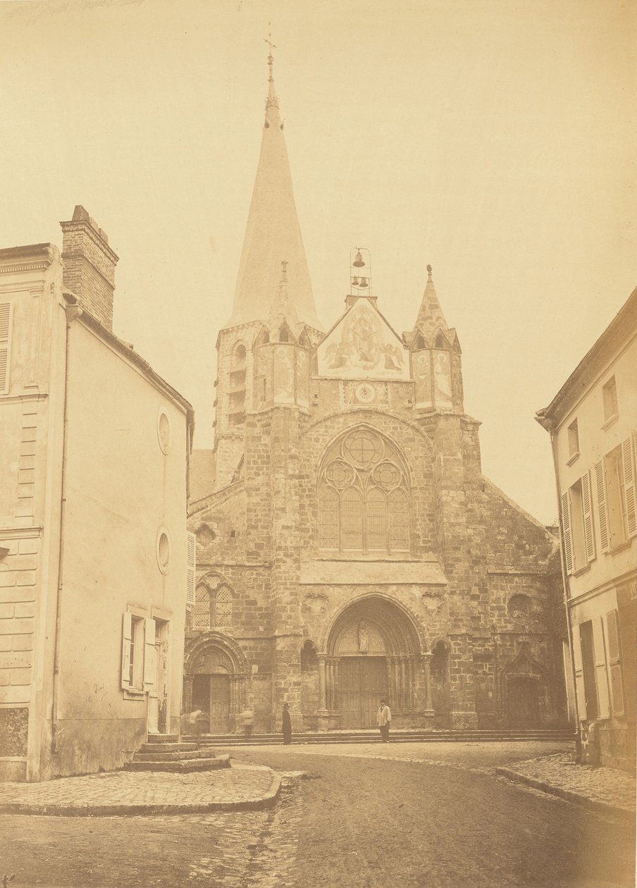Eglise de Priseaux (Loiret) Nära stationen Ce Nom av Auguste Hippolyte Collard