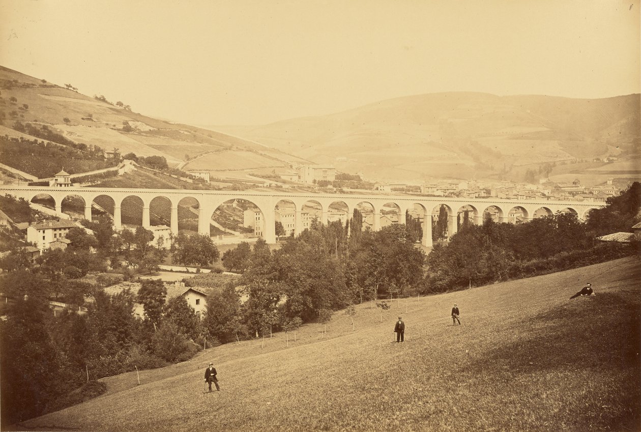 Tarare Viadukt av Auguste Hippolyte Collard