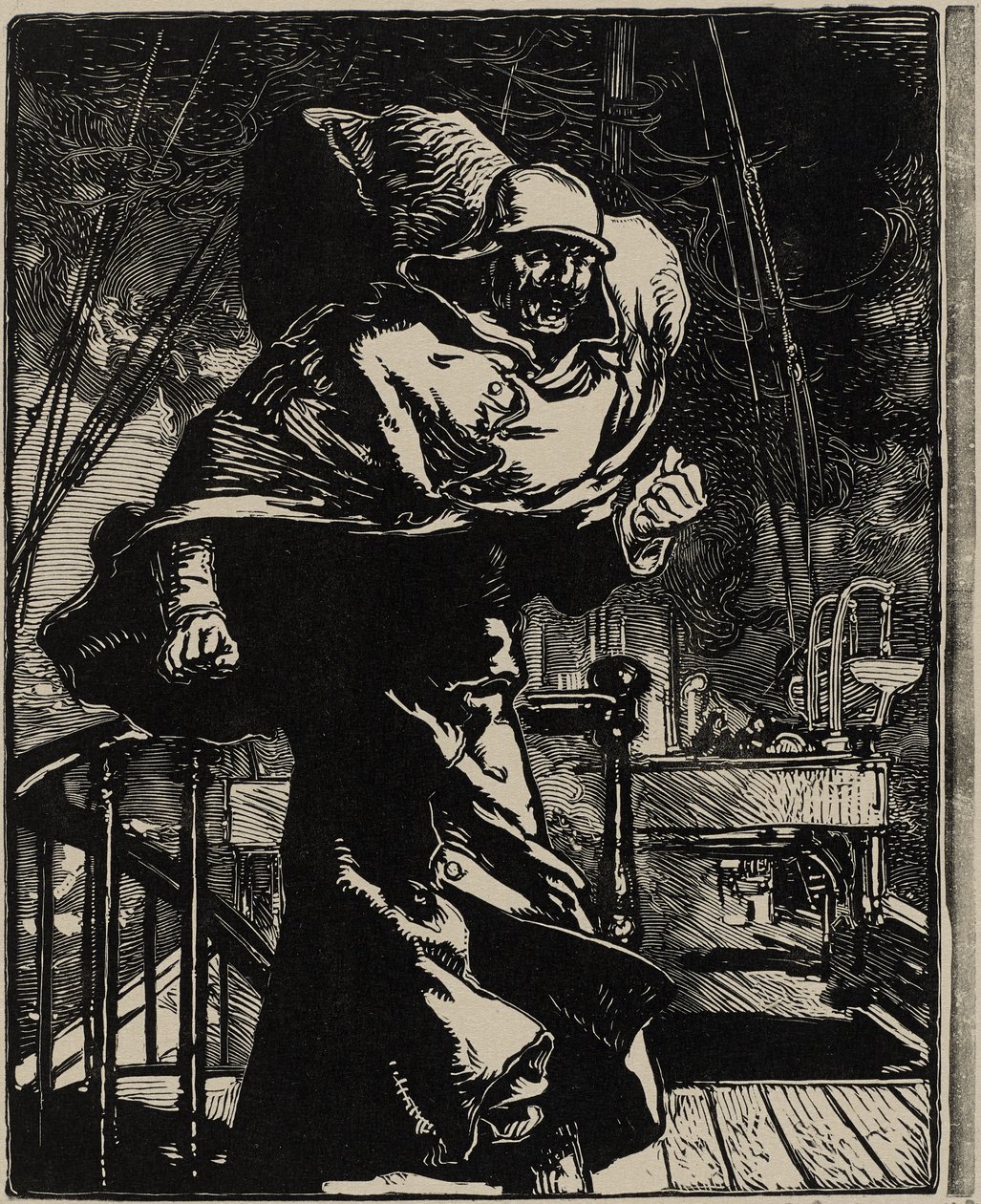 Kejsar William arg av Auguste Lepere