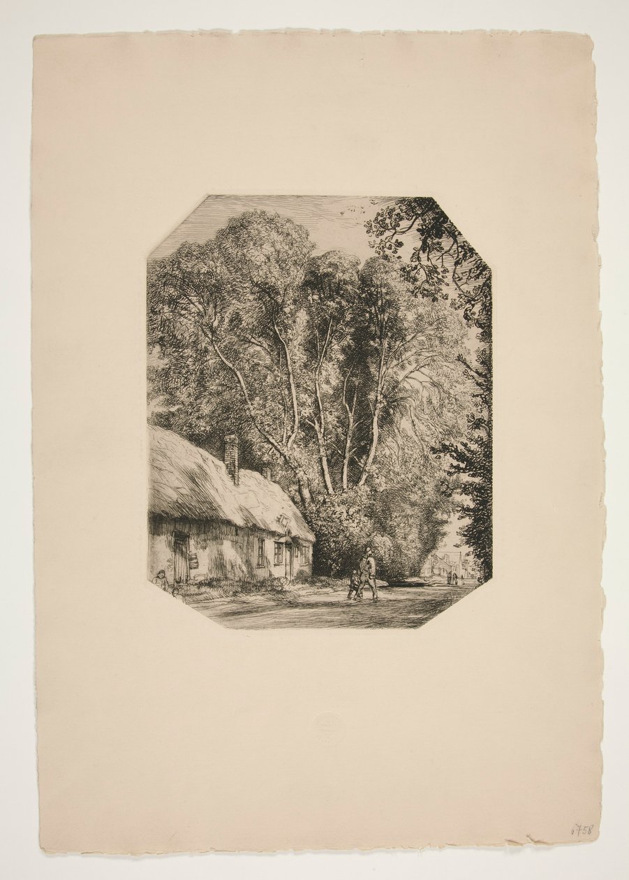 Le Bout Genet (Crevecoeur-le-Grand) av Auguste Lepere