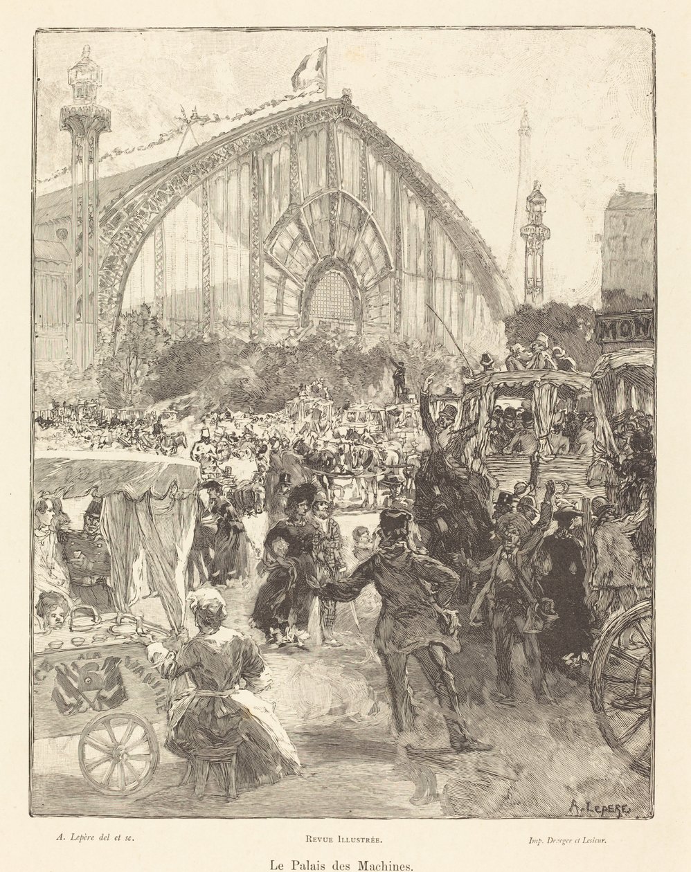 Maskinpalatset av Auguste Lepere