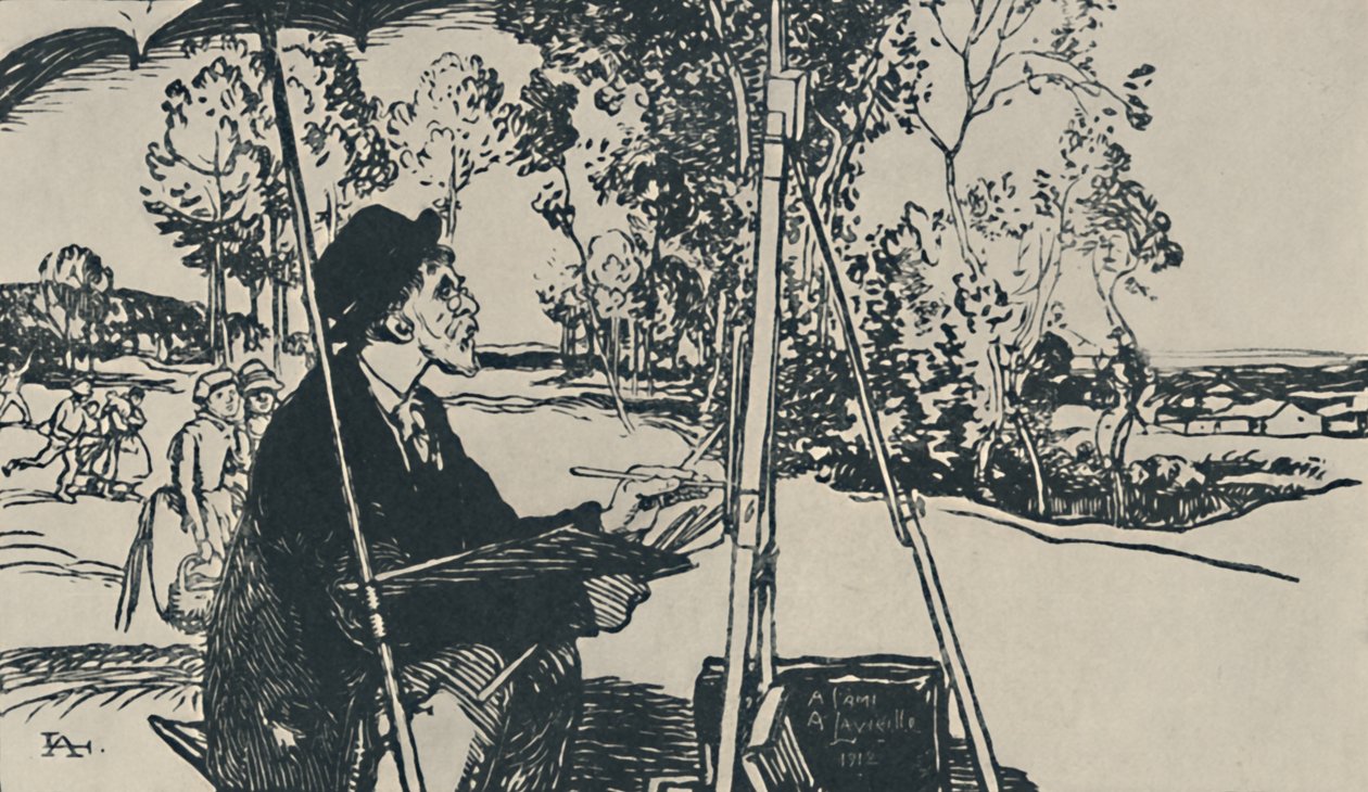 Anläggningsarkitekten, 1919 av Auguste Louis Lepère