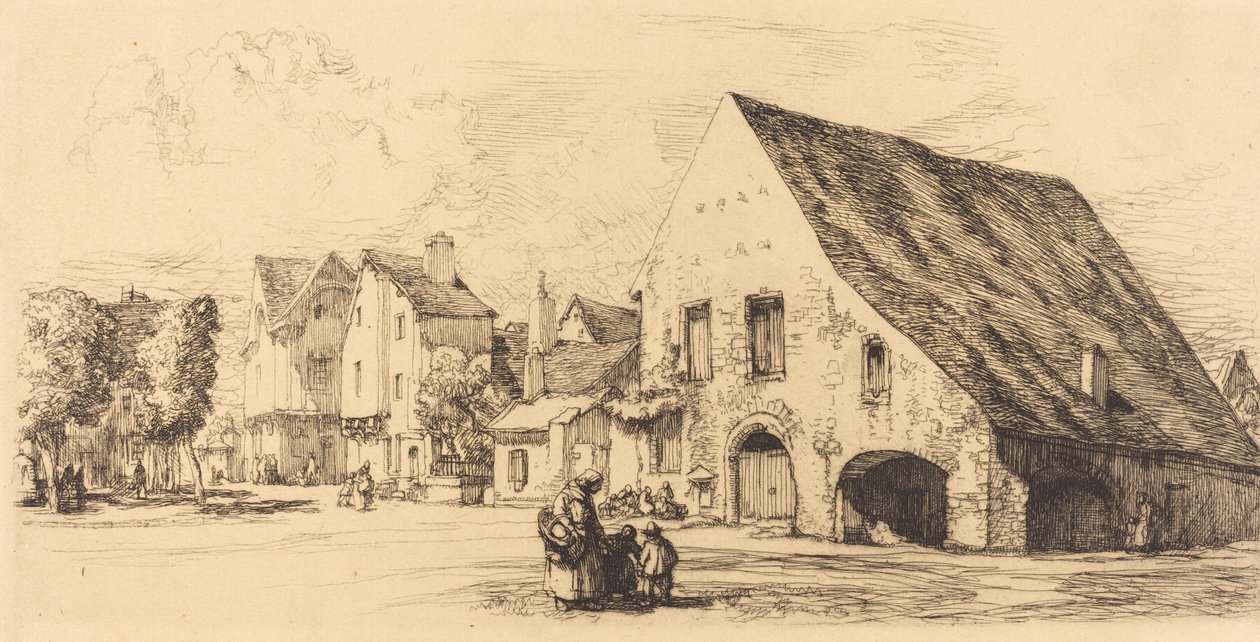 Provinserna Seine och Marne, 1910. av Auguste Lepere
