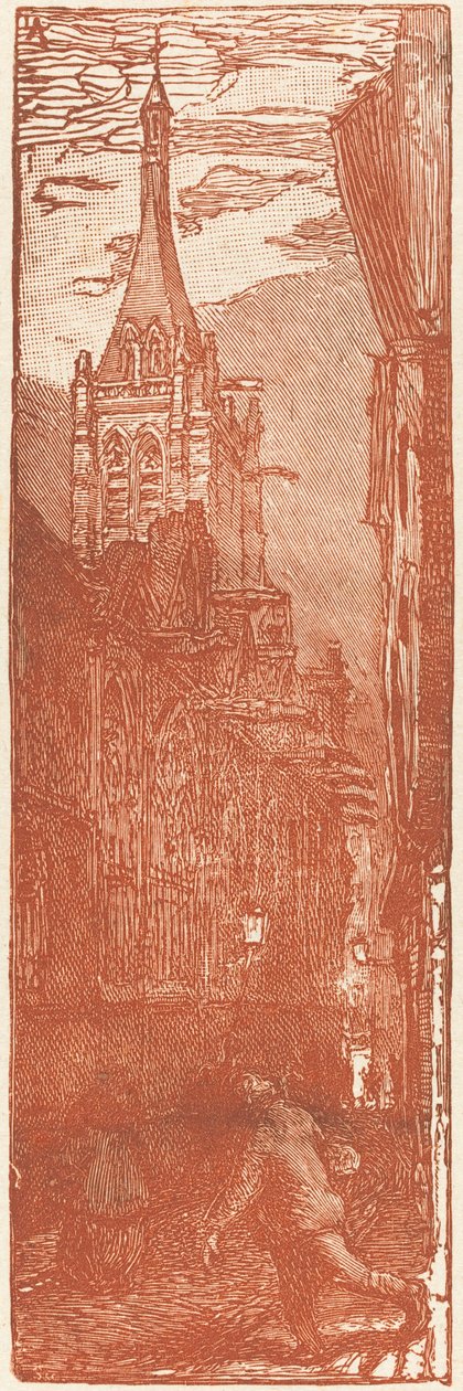 Saint-Severin av Auguste Lepere