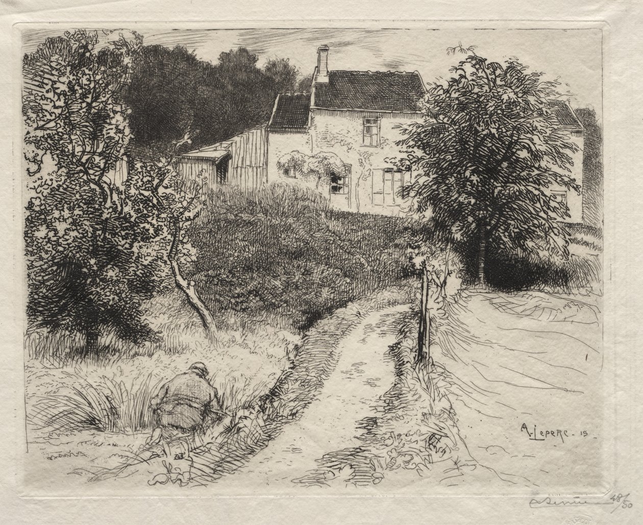En Bellot av Auguste Louis Lepère