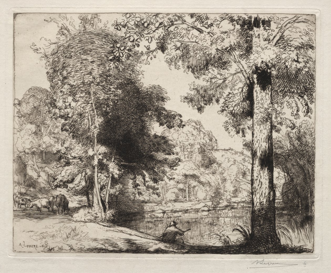Livets kanter av Auguste Louis Lepère