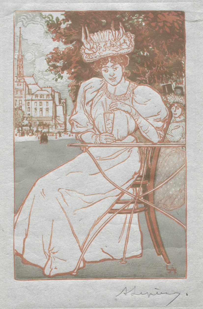 Parisalmanackan, 1897: Sommar av Auguste Louis Lepère