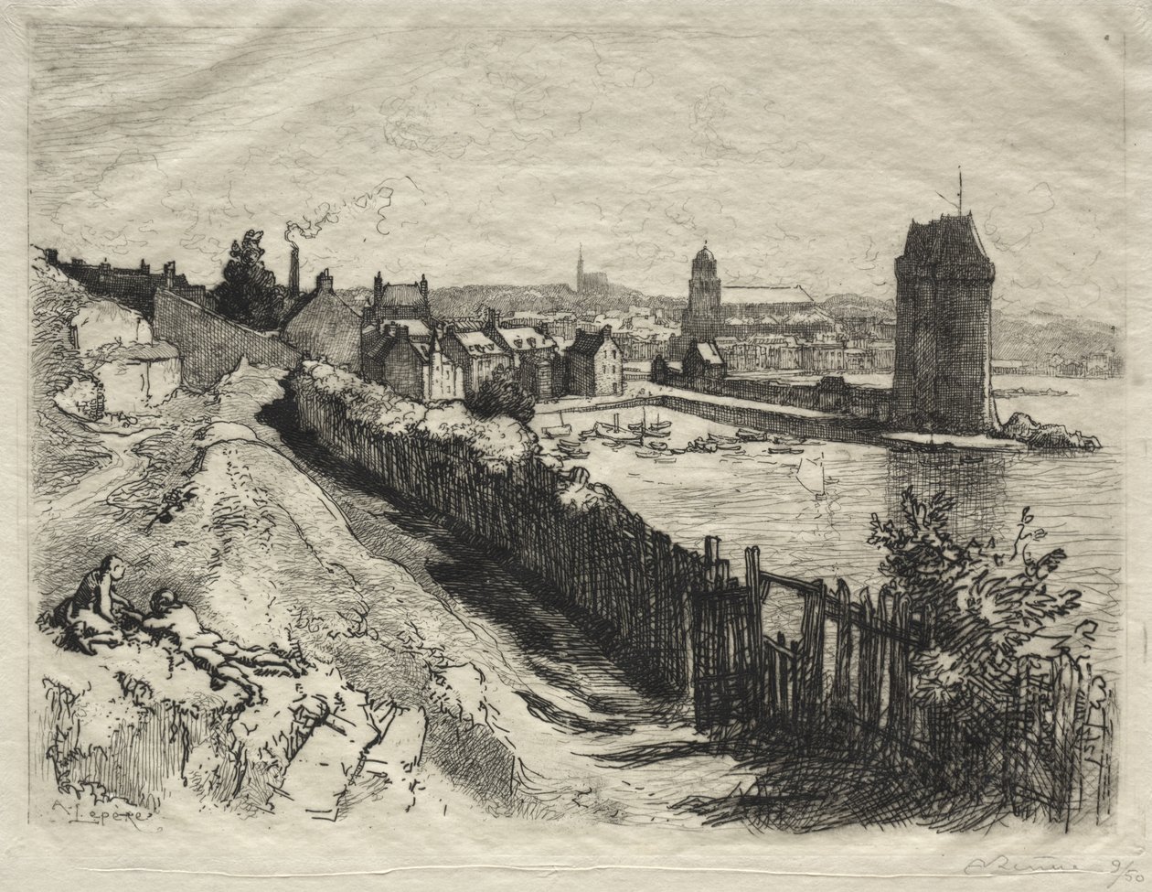 Sankt Servan av Auguste Louis Lepère