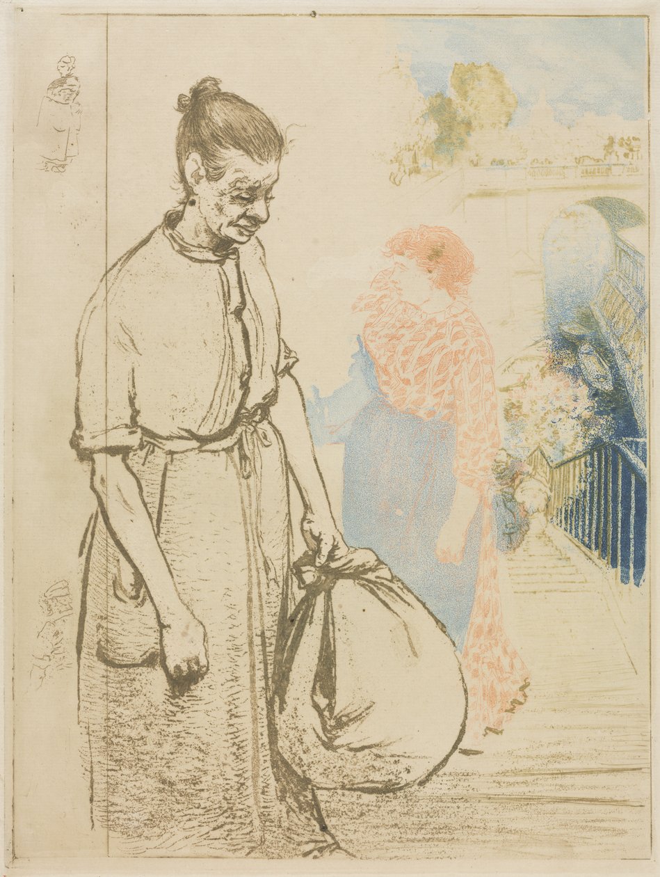 Tvätterskor av Auguste Louis Lepère