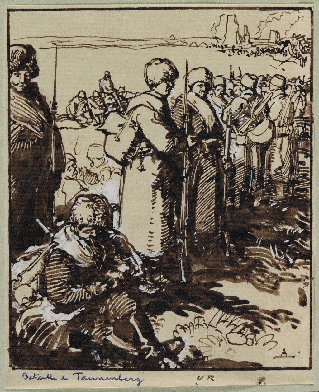 Slaget vid Tannenberg av Auguste Louis Lepère