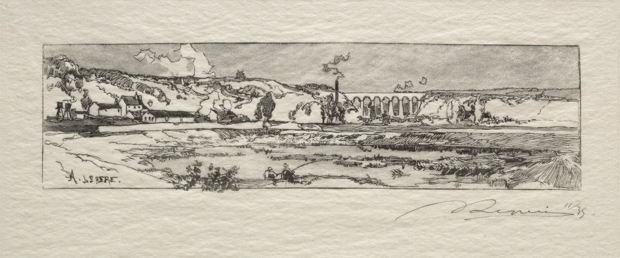 Issy les Moulineaux damm. av Auguste Louis Lepère
