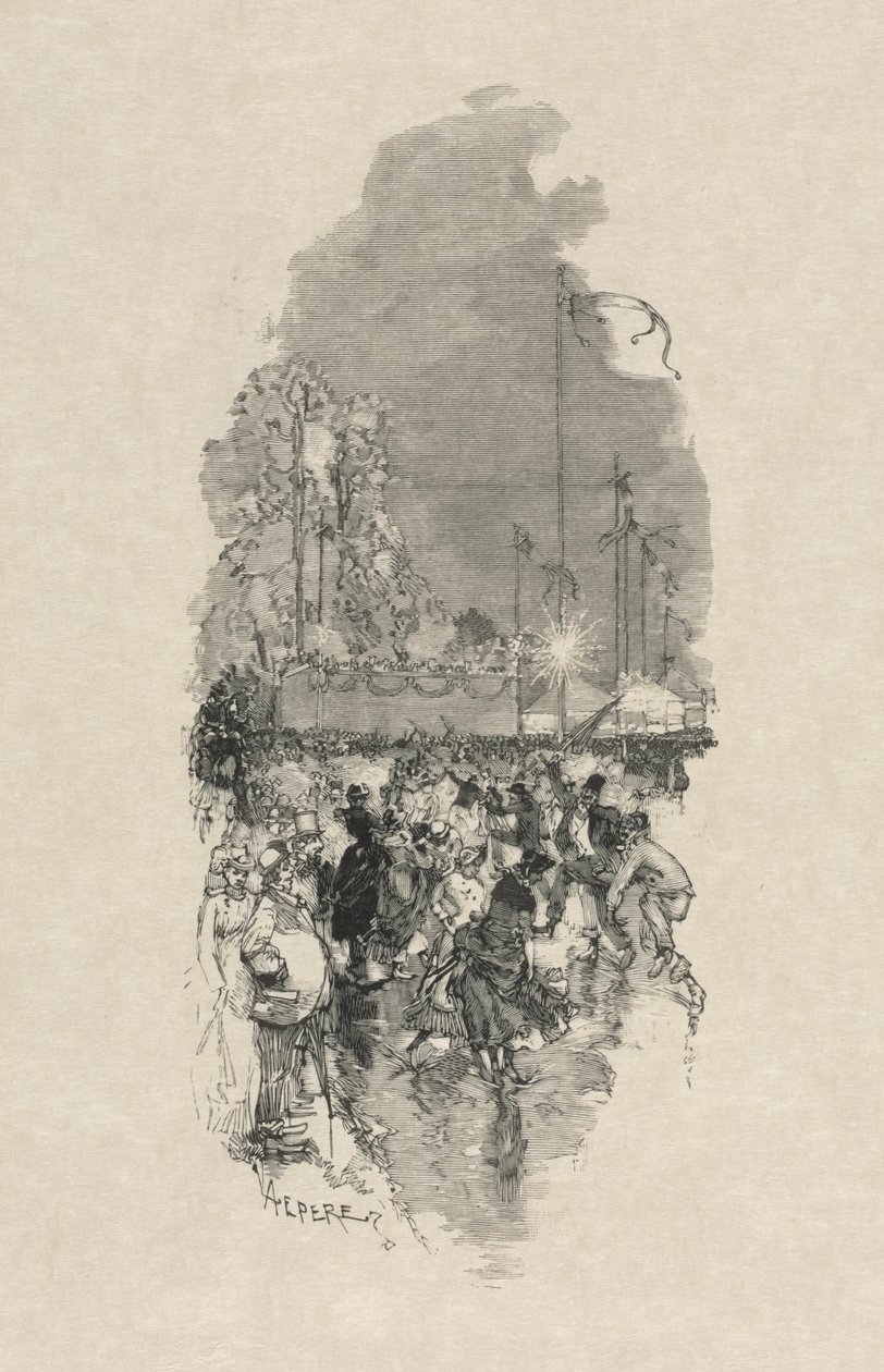 Festival av Auguste Louis Lepère