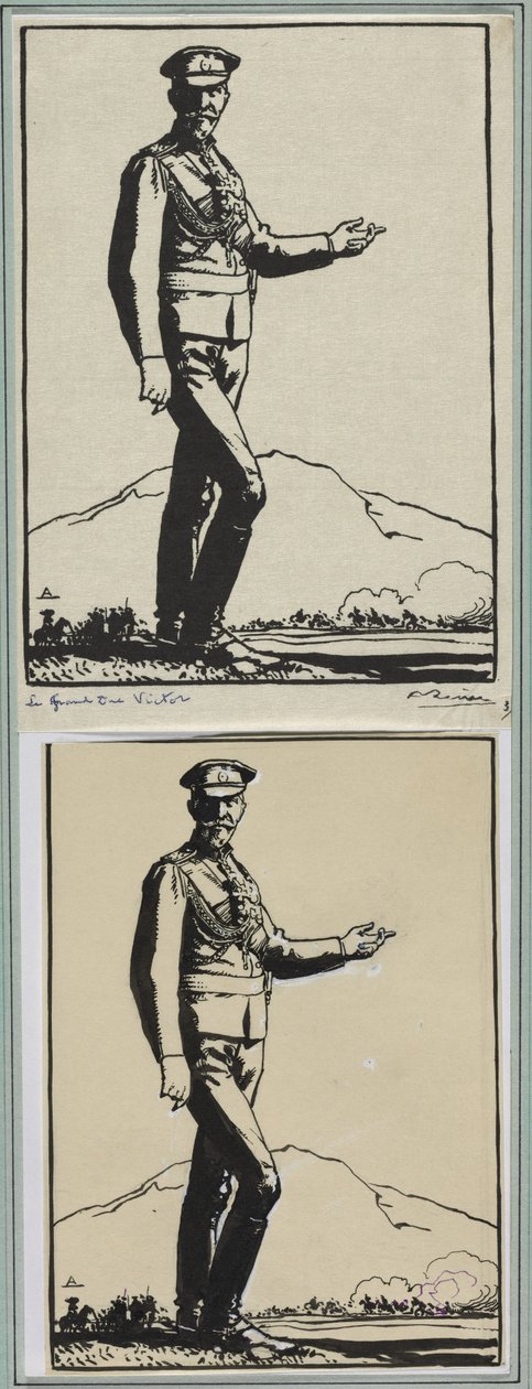 Storhertigen Victor, 1914. av Auguste Louis Lepère