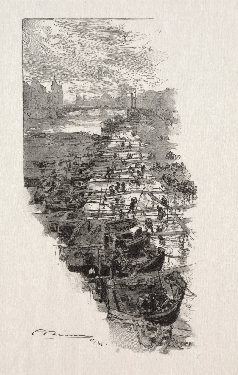 Apple Market av Auguste Louis Lepère