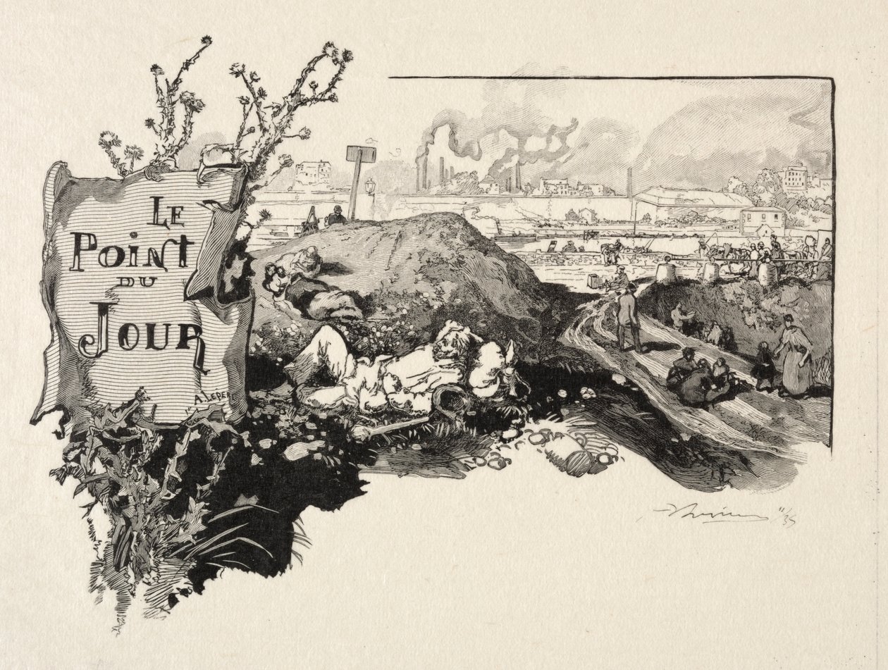 Daglig poäng. av Auguste Louis Lepère