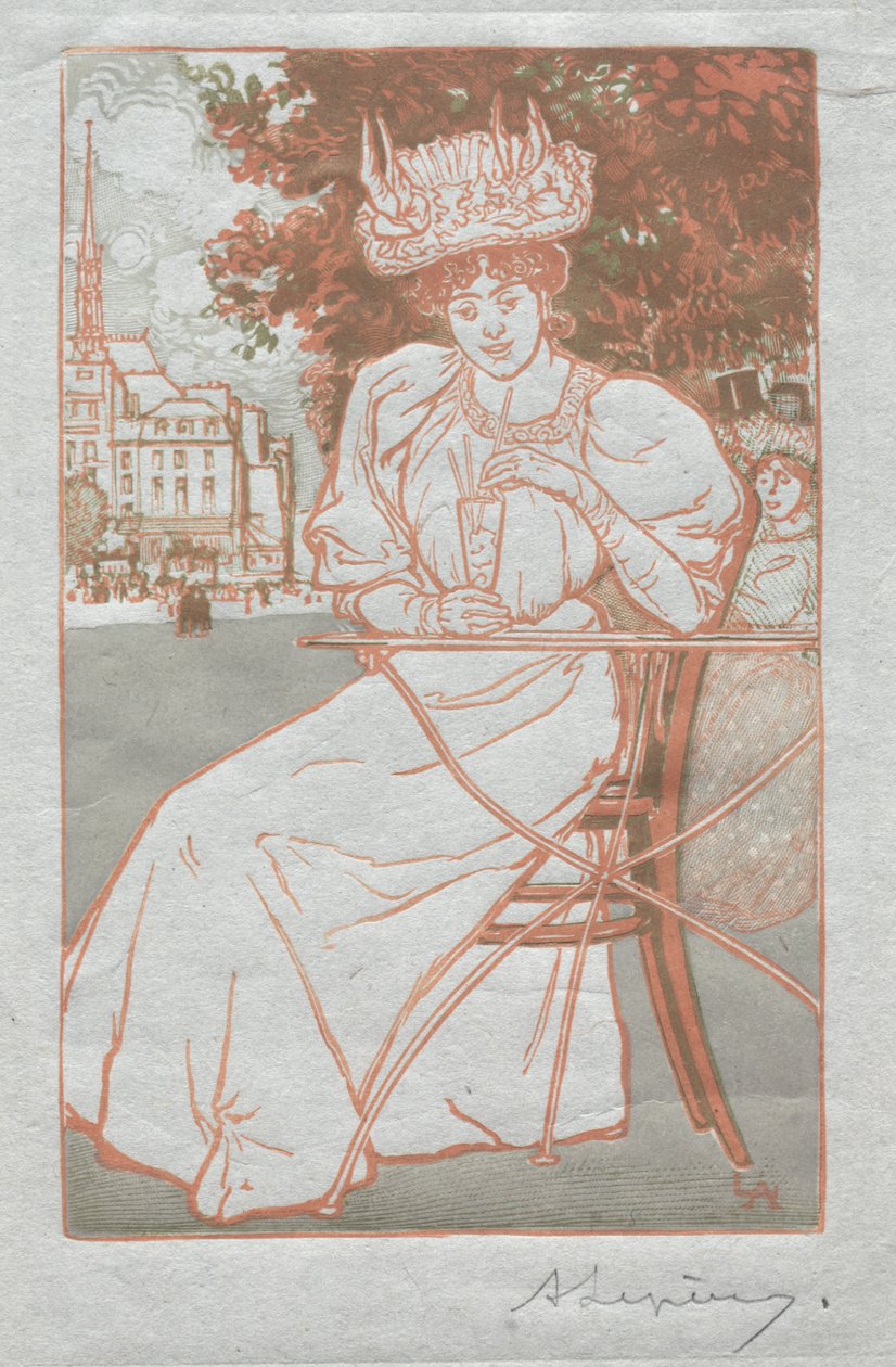 Parisalmanackan, 1897: Sommar av Auguste Louis Lepère