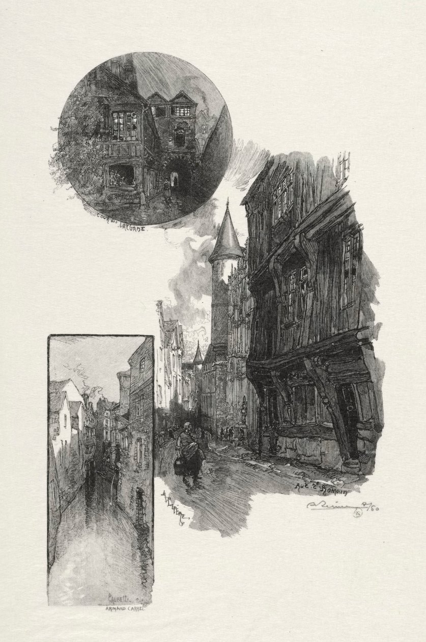 Illustrerad Rouen: Cour de L