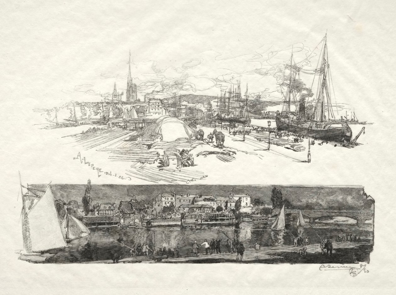 Illustrerad Rouen: The New Quays-L