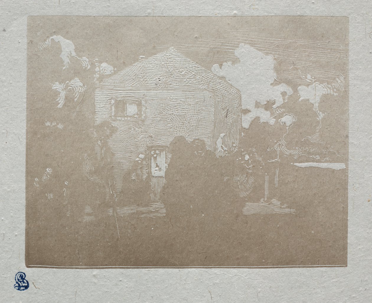 Tiggarna i sista huset av Auguste Louis Lepère