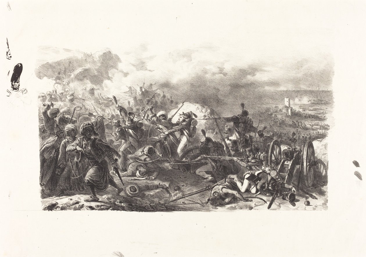 Avsnitt från det algeriska kriget av Auguste Raffet