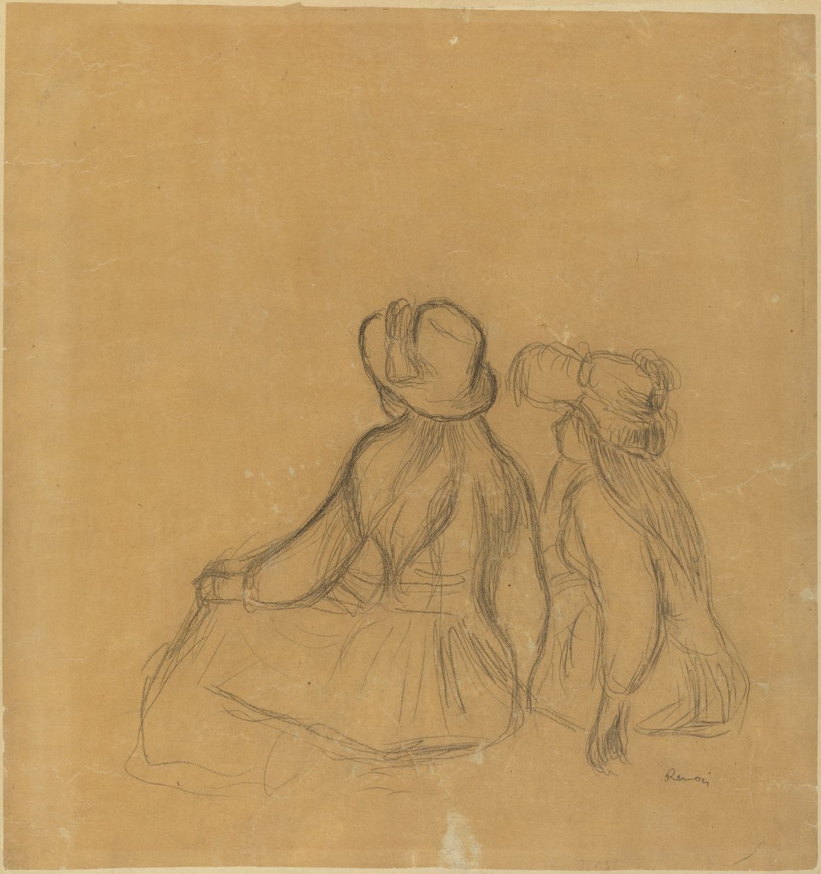 Girlhood av Auguste Renoir