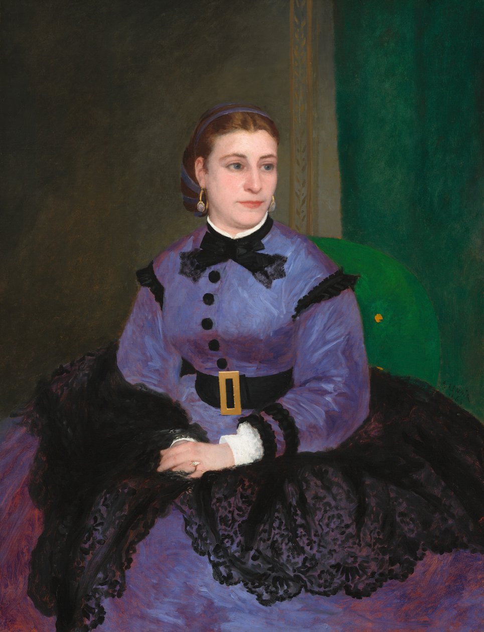Fröken Sicot av Auguste Renoir