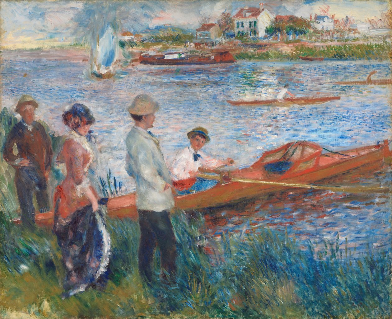 Årsmän på Chatou av Auguste Renoir