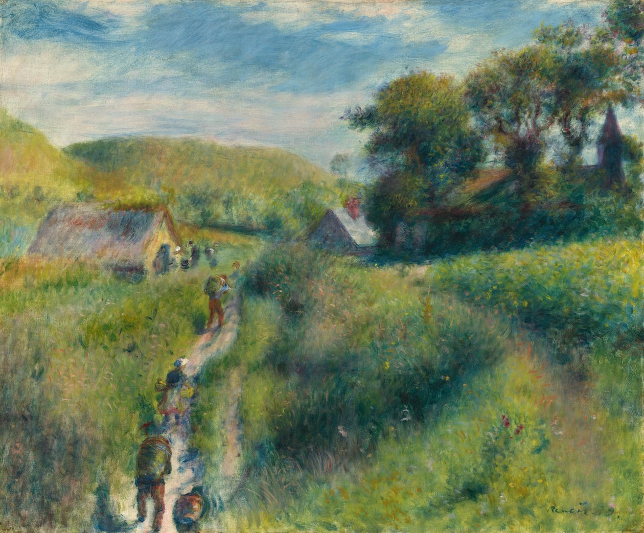 Musselskörden av Auguste Renoir