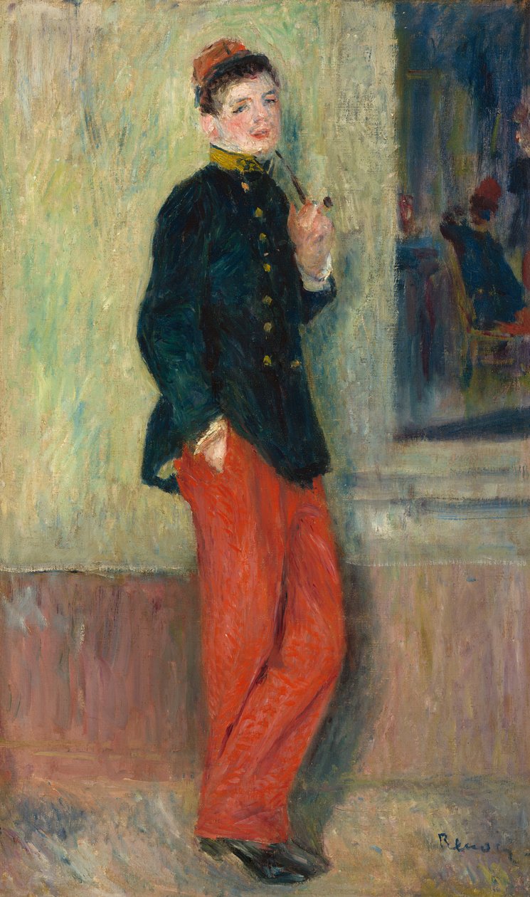 Den unge soldaten av Auguste Renoir