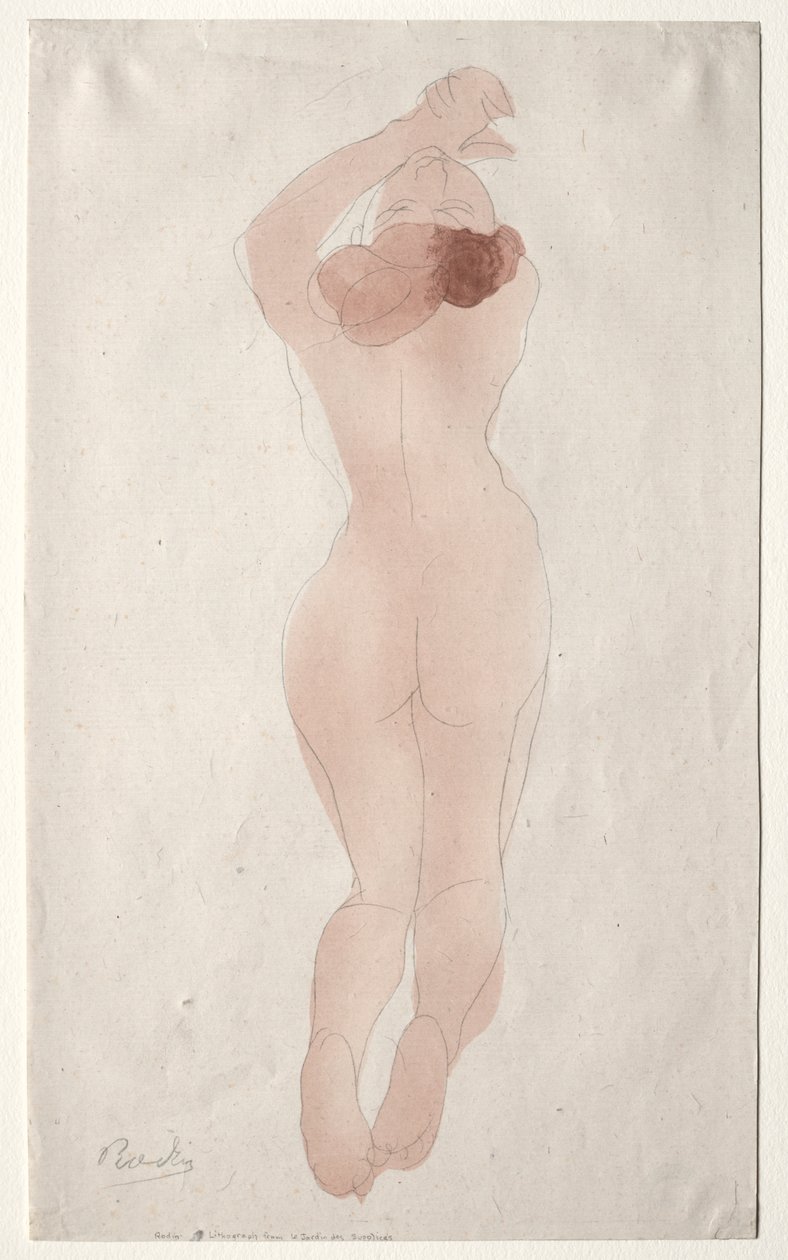 Smek mig dansa, älskling av Auguste Rodin
