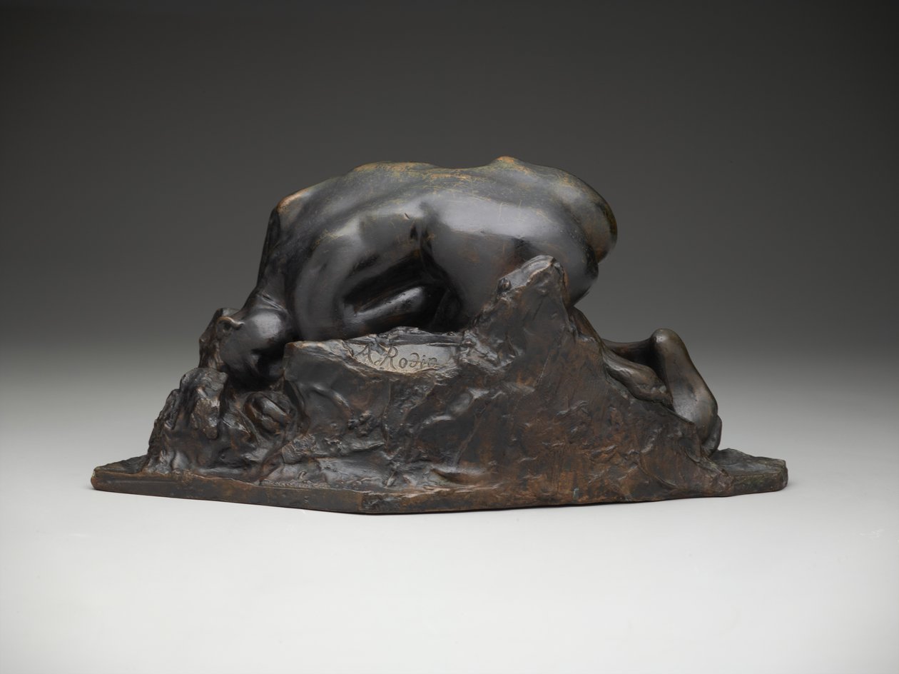 Danaid, ca 1885 (brons) av Auguste Rodin