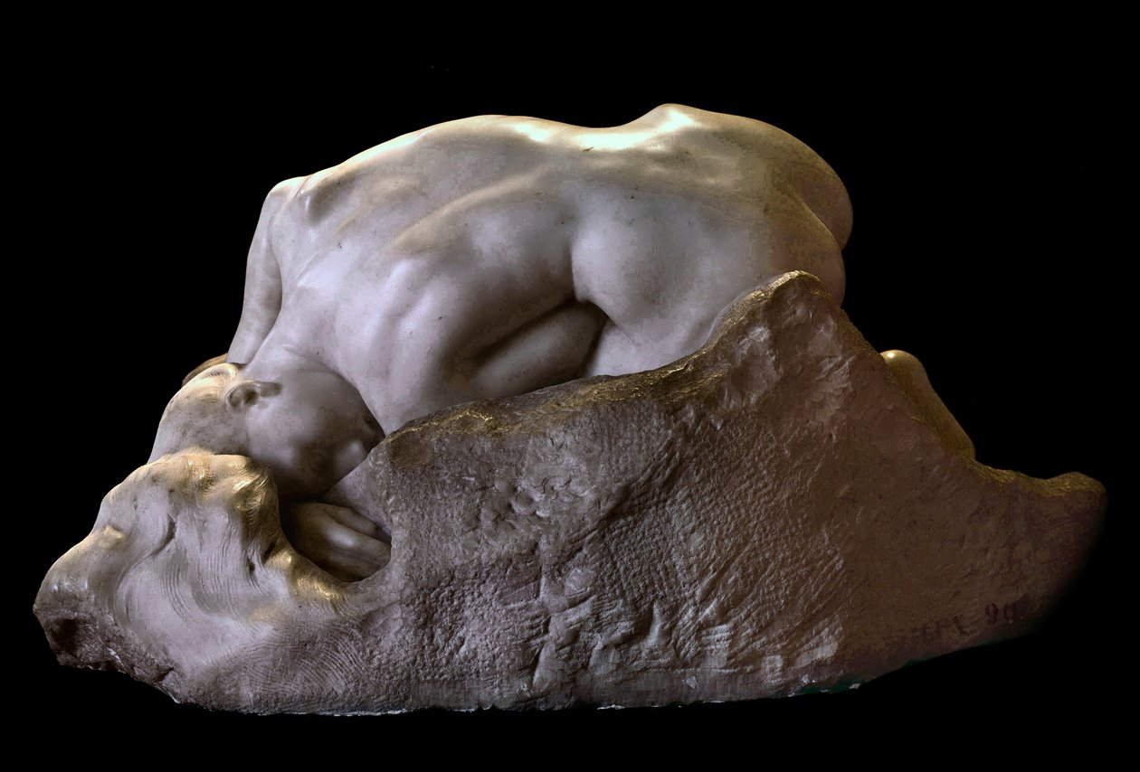 Danaide-skulptur av Auguste Rodin (1840-1917) 1800-talets Paris, Musee Rodin av Auguste Rodin