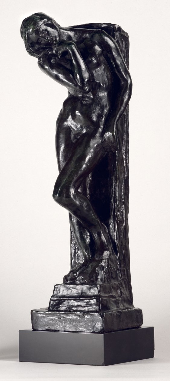 Eva med långt hår, 187880 (brons) av Auguste Rodin