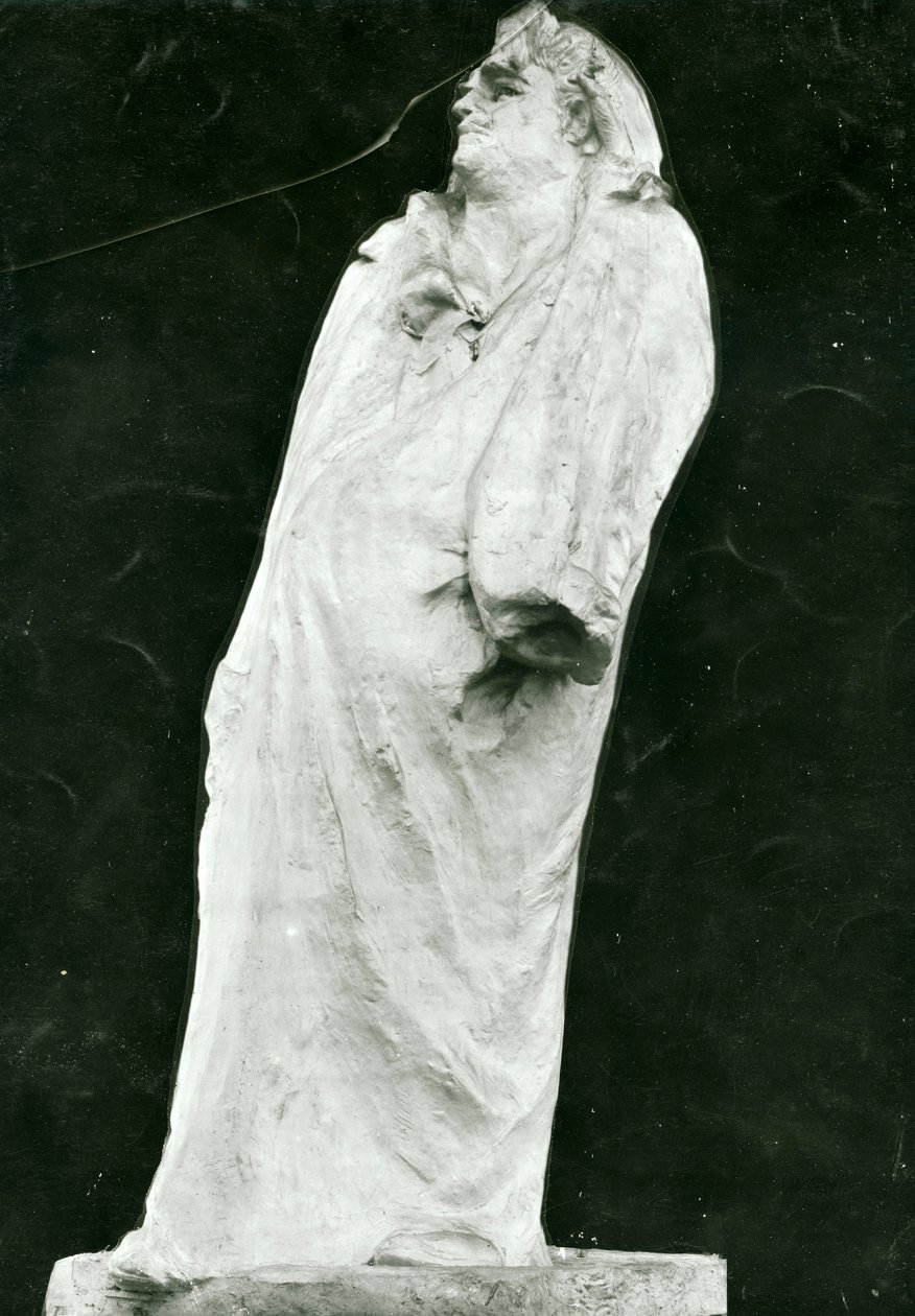 Fransk författare Honoré de Balzac, 1897 av Auguste Rodin