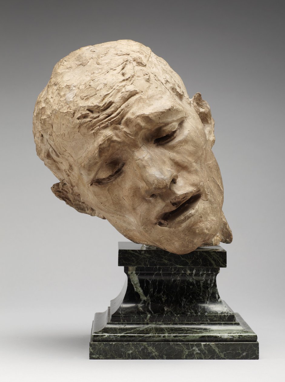 Chef för Pierre de Wiessant, c.1885; gjuten c.1912 (tonad gips blandad med lera och sand) av Auguste Rodin