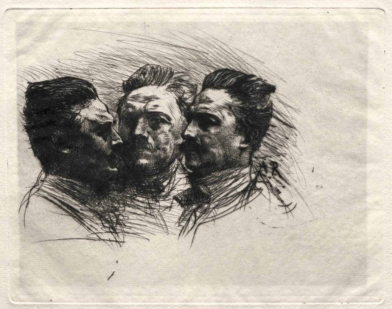 Henry Becque av Auguste Rodin