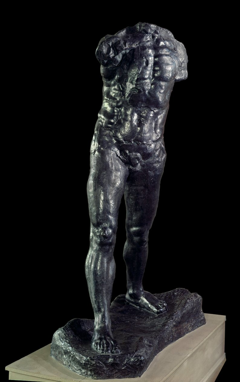 The Walking Man Bronsskulptur av Auguste Rodin (1840-1917) 1905 Paris, Musee Rodin. av Auguste Rodin