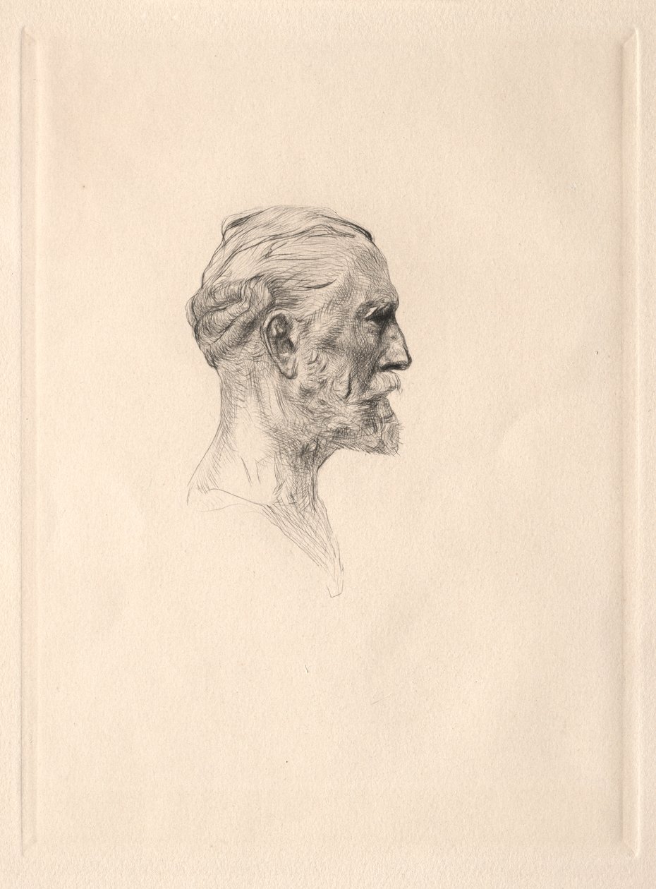Porträtt av Antonin Proust av Auguste Rodin