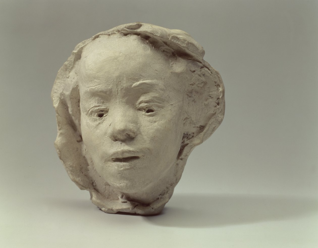 Porträtt av Hanako (1868-1945), 1908 (gips) av Auguste Rodin