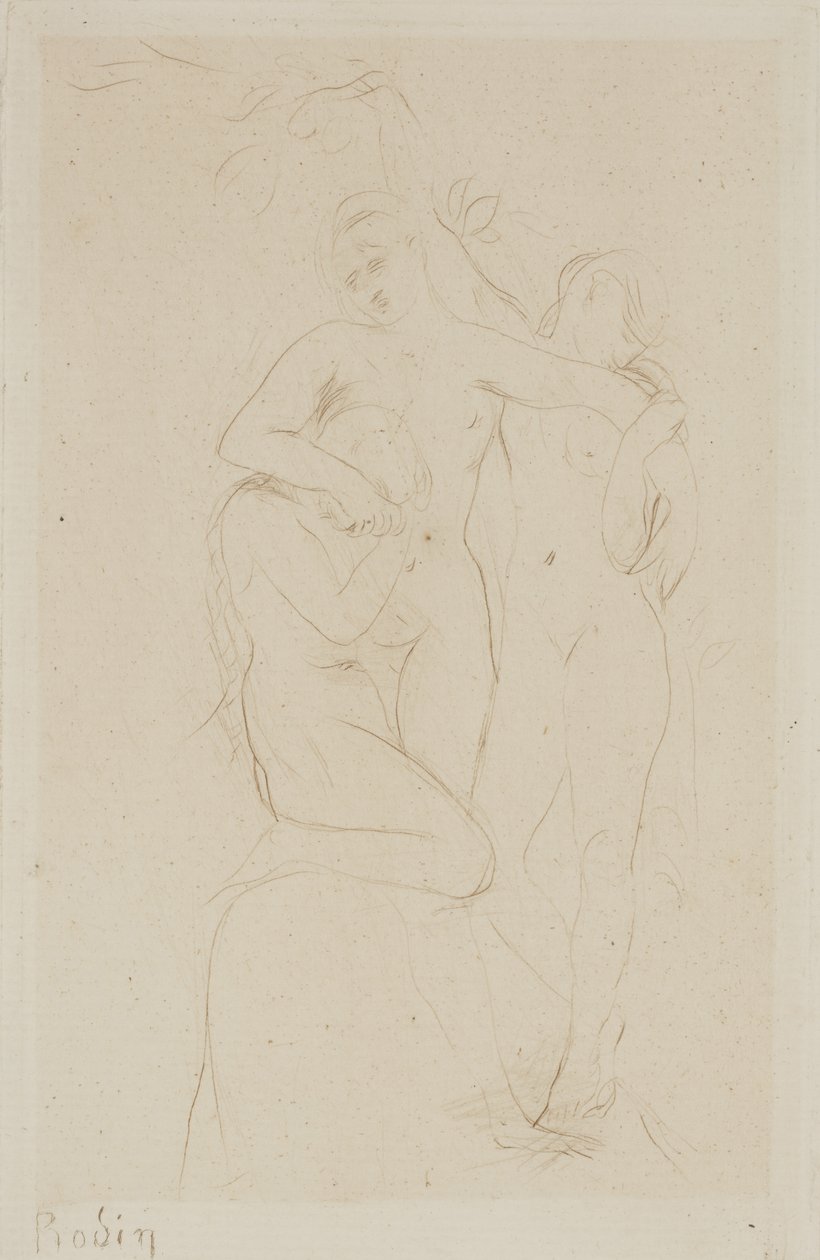 Själar i skärselden av Auguste Rodin