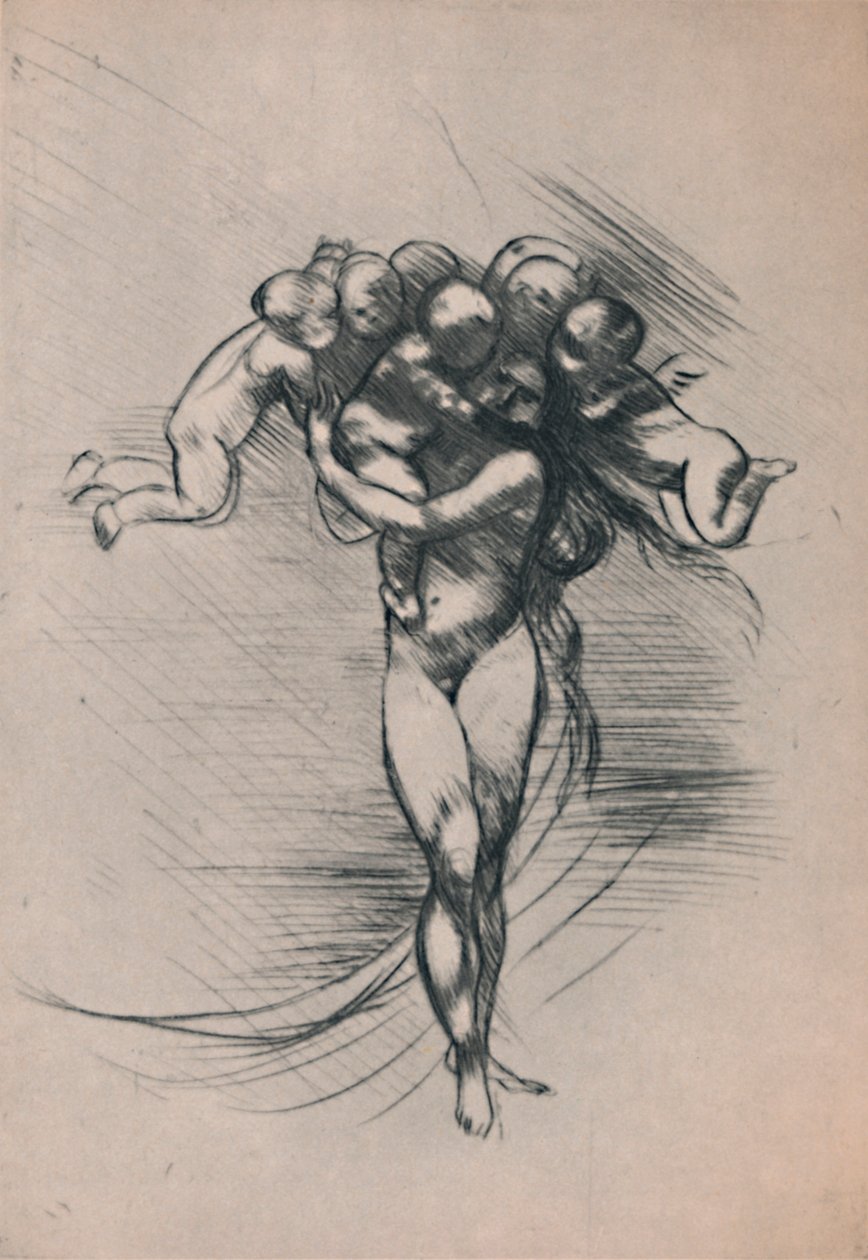 Våren, ca 1880-talet, 1946 av Auguste Rodin