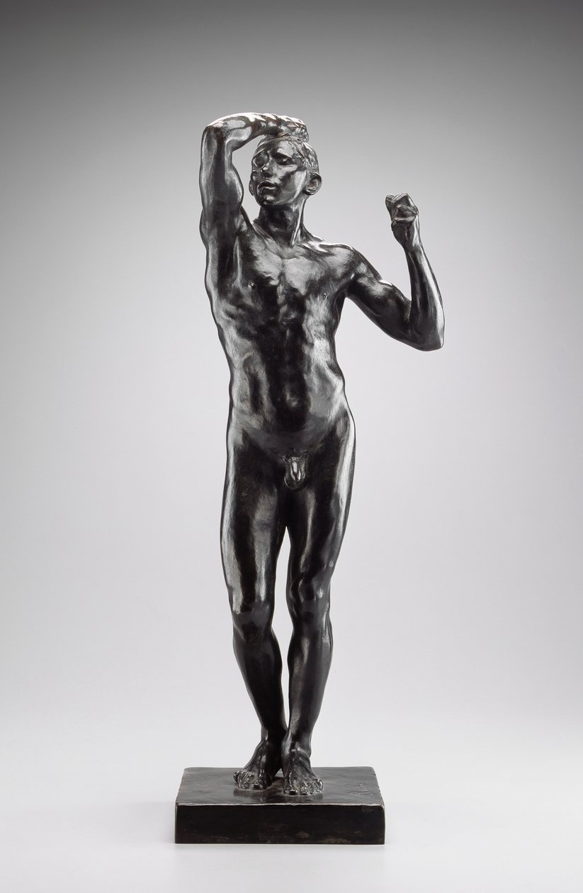 Bronsåldern, efter 1877 (brons) av Auguste Rodin