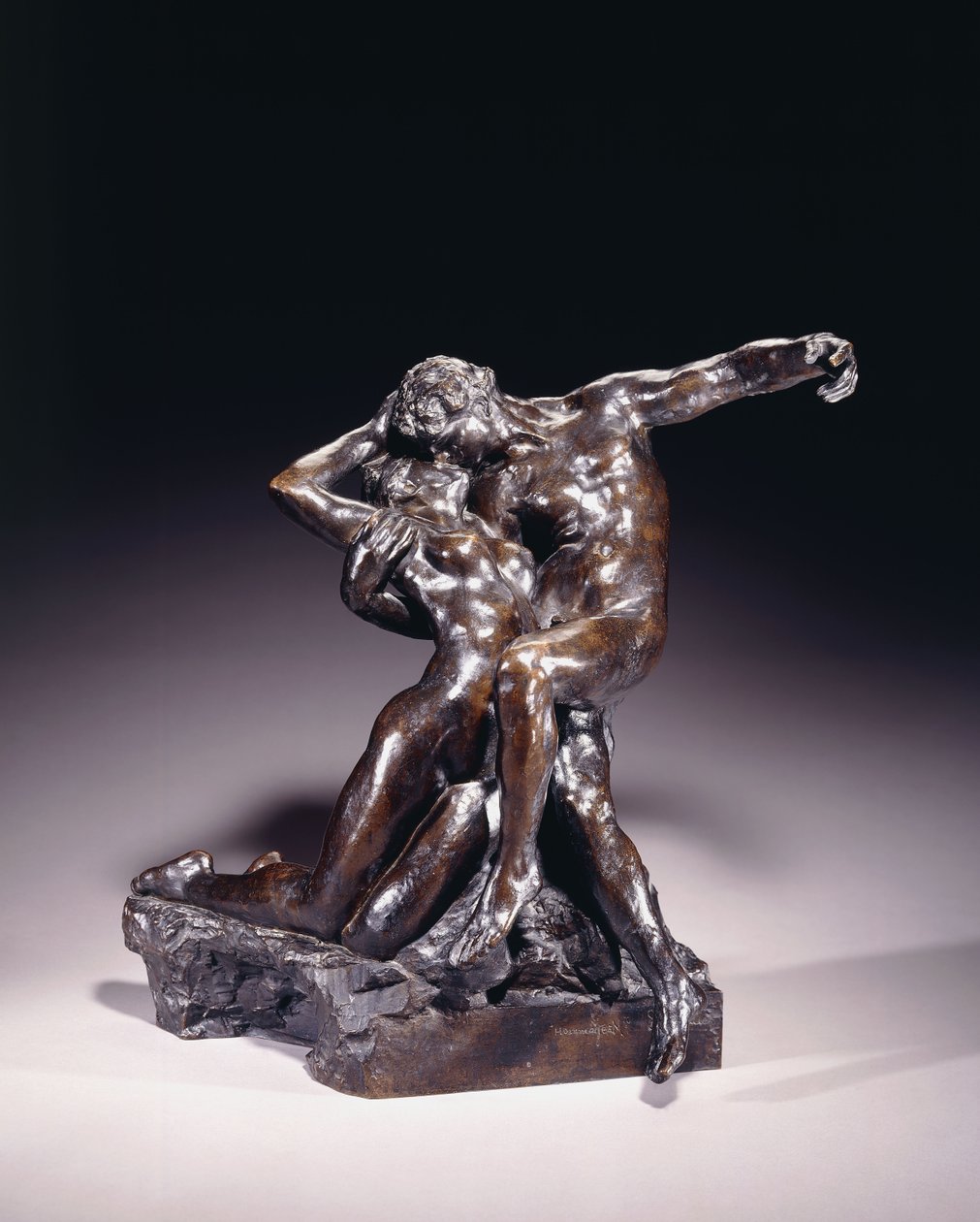 Den eviga våren, första delstaten, före 1892 av Auguste Rodin